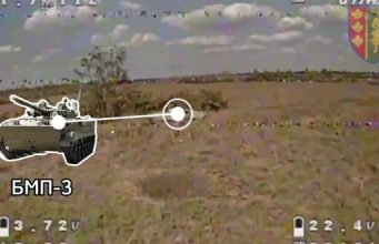 Сили оборони знищили БМП-3 на Запорізькому напрямку. ВIДЕО Сили-оборони-знищили-БМП-3-на-Запорізькому-напрямку.-ВiДЕО