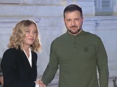 Зеленський прибув до Італії та проводить зустріч з прем’єркою Мелоні. ВIДЕО Зеленський-прибув-до-Італії-та-проводить-зустріч-з-прем’єркою-Мелоні.-ВiДЕО