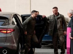 Зеленський прибув до Ватикану: Провів зустріч із Папою Римським. ВIДЕО Зеленський-прибув-до-Ватикану:-Провів-зустріч-із-Папою-Римським.-ВiДЕО