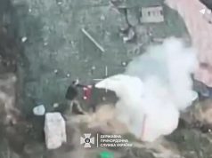Окупант гасить вогнегасником атаковані українськими дронами російський опорний пункт. ВIДЕО Окупант-гасить-вогнегасником-атаковані-українськими-дронами-російський-опорний-пункт.-ВiДЕО