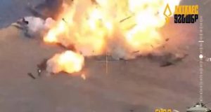 Детонація боєкомплекту російської БМП-2 на Харківщині. ВIДЕО Детонація-боєкомплекту-російської-БМП-2-на-Харківщині.-ВiДЕО