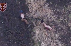 Дві відірвані ноги російського загарбника валяються у полі на Куп’янському напрямку. ВIДЕО 18+ Дві-відірвані-ноги-російського-загарбника-валяються-у-полі-на-Куп’янському-напрямку.-ВiДЕО-18+