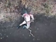 Окупант втратив голову після скиду із українського дрона. ВIДЕО 18+ Окупант-втратив-голову-після-скиду-із-українського-дрона.-ВiДЕО-18+