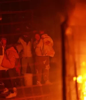 Мігранти-підпалили-табір-у-Мексиці,-намагаючись-уникнути-масового-арешту