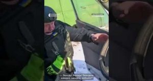 Кадри обстрілу під час евакуації поранених (ВІДЕО) Кадри обстрілу під час евакуації поранених (ВІДЕО)