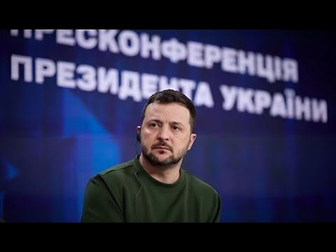 ⚡ПРЕСКОНФЕРЕНЦІЯ ЗЕЛЕНСЬКОГО. Треті роковини повномасштабного вторгнення росії в Україну (ВІДЕО) ⚡ПРЕСКОНФЕРЕНЦІЯ ЗЕЛЕНСЬКОГО. Треті роковини повномасштабного вторгнення росії в Україну (ВІДЕО)