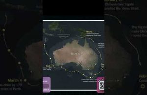 Китайська флотилія ЗАЛЯКУЄ АВСТРАЛІЮ (ВІДЕО) Китайська флотилія ЗАЛЯКУЄ АВСТРАЛІЮ (ВІДЕО)