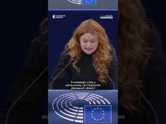 Волонтерка виступила у Європарламенті (ВІДЕО) Волонтерка виступила у Європарламенті (ВІДЕО)