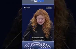 Волонтерка виступила у Європарламенті (ВІДЕО) Волонтерка виступила у Європарламенті (ВІДЕО)