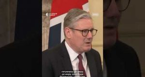 тармер про припинення вогню і тиск на Путіна (ВІДЕО) тармер про припинення вогню і тиск на Путіна (ВІДЕО)