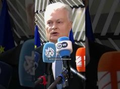 Президент Литви закликав тиснути на Росію (ВІДЕО) Президент Литви закликав тиснути на Росію (ВІДЕО)