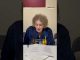 Зачитала вірш на святкуванні 95-річчя (ВІДЕО) Зачитала вірш на святкуванні 95-річчя (ВІДЕО)