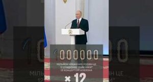 Як путін святкує МІЛЬЙОН ліквідованих окупантів (ВІДЕО) Як путін святкує МІЛЬЙОН ліквідованих окупантів (ВІДЕО)