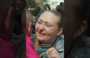 Повернувся з полону в день народження сина (ВІДЕО) Повернувся з полону в день народження сина (ВІДЕО)