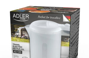 Туристичний електрочайник Adler AD 1381 — компактне рішення для подорожей Туристичний електрочайник Adler AD 1381 — компактне рішення для подорожей