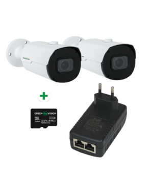 GreenVision GV-805 та GV-806: Інноваційні комплекти відеоспостереження з розпізнаванням облич