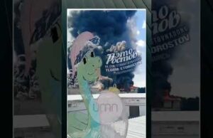 МАСШТАБНА ПОЖЕЖА в Ростові (ВІДЕО) МАСШТАБНА ПОЖЕЖА в Ростові (ВІДЕО)