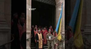 Попрощались з військовими, які загинули у катастрофі Іл-76 (ВІДЕО) Попрощались з військовими, які загинули у катастрофі Іл-76 (ВІДЕО)