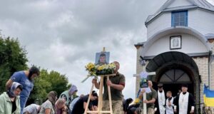 20 липня провели в останню земну дорогу Захисника, лейтенанта Дмитра Потурая