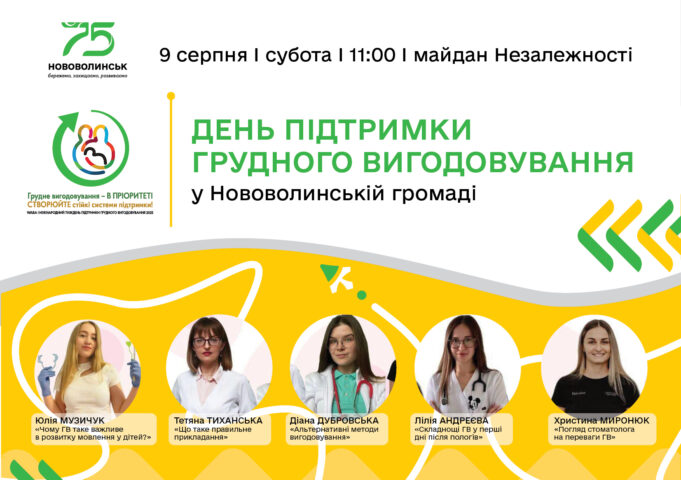 День підтримки грудного вигодовування у Нововолинську День-підтримки-грудного-вигодовування-у-Нововолинську