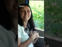 Єдина у Франківську водійка сміттєвоза (ВІДЕО) Єдина у Франківську водійка сміттєвоза (ВІДЕО)