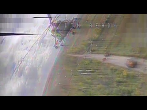 Гелікоптер Мі-8 дроном фпв ЗНИЩИЛИ пілоти 1 бппс «Хижаки висот» 59 бр СБС (ВІДЕО)