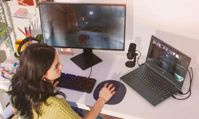 Для ігор роботи та розваг: Ноутбук HP Victus AMD Ryzen 5 16GB RAM 512GB SSD... Для ігор роботи та розваг: Ноутбук HP Victus AMD Ryzen 5 16GB RAM 512GB SSD RTX 3050 (B4MD6EA)