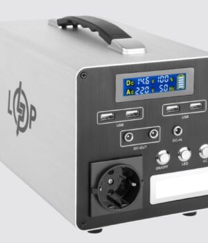 Знімок екрана 2025-09-23 123501 Портативна зарядна станція LogicPower LP CHARGER MPPT 300 (300W 280Wh): Надійне автономне живлення для сучасного життя