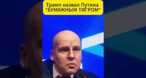 Трамп назвал путина бумажным тигром 😄 #shorts (ВІДЕО) Трамп назвал путина бумажным тигром 😄 #shorts (ВІДЕО)