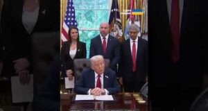 Трамп летить на зустріч з Сі Цзіньпінем та Кім Чен Ином (ВІДЕО) Трамп летить на зустріч з Сі Цзіньпінем та Кім Чен Ином (ВІДЕО)