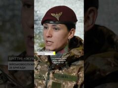 Танкістка з Канади воює за Україну (ВІДЕО) Танкістка з Канади воює за Україну (ВІДЕО)