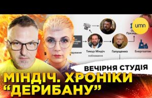 МІНДІЧ. ХРОНІКА “ДЕРИБАНУ” | ЧЕРНИШОВ ОТРИМАВ ПІДОЗРУ | Вечірня студія | Скрипін, Бало, Лікаренко (ВІДЕО) МІНДІЧ. ХРОНІКА “ДЕРИБАНУ” | ЧЕРНИШОВ ОТРИМАВ ПІДОЗРУ | Вечірня студія | Скрипін, Бало, Лікаренко (ВІДЕО)