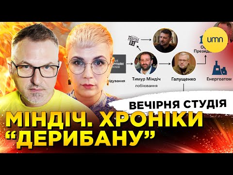 МІНДІЧ. ХРОНІКА “ДЕРИБАНУ” | ЧЕРНИШОВ ОТРИМАВ ПІДОЗРУ | Вечірня студія | Скрипін, Бало, Лікаренко (ВІДЕО) МІНДІЧ. ХРОНІКА “ДЕРИБАНУ” | ЧЕРНИШОВ ОТРИМАВ ПІДОЗРУ | Вечірня студія | Скрипін, Бало, Лікаренко (ВІДЕО)