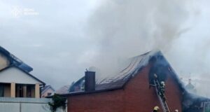 У селі біля Луцька пожежники майже годину гасили господарську споруду У-селі-біля-Луцька-пожежники-майже-годину-гасили-господарську-споруду