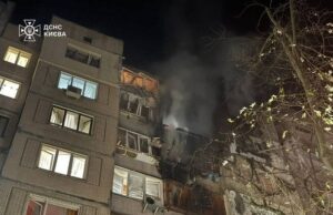 Масована атака на Київ: один загиблий, 24 постраждалих, руйнування та пожежі (фото) Масована-атака-на Київ:-один-загиблий,-24 постраждалих,-руйнування-та пожежі-(фото)