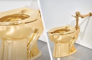 У США за шалену суму піде з молотка унітаз зі 100 кг золота: хто його... У-США-за-шалену-суму-піде-з-молотка-унітаз-зі-100-кг-золота:-хто-його.