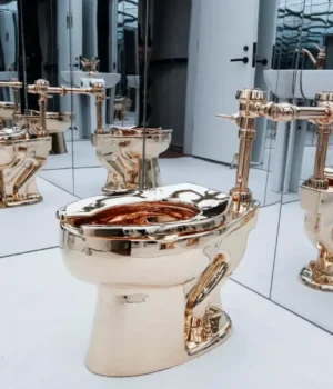 Золотий-унітаз-"Америка"-продали-на-аукціоні-sotheby&apos;s-за-$12-млн