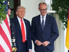 Мерц та Трамп обговорили мирний план США щодо України Мерц-та-Трамп-обговорили-мирний-план-США-щодо-України