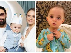 Дружина Козловського показала їхнього підрослого однорічного сина й замилувала його розмовою Дружина-Козловського-показала-їхнього-підрослого-однорічного-сина-й замилувала-його-розмовою