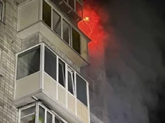 Ракетний удар по Вишгороду: рятувальники оприлюднили кадри пожежі в багатоповерхівці Ракетний-удар-по-Вишгороду:-рятувальники-оприлюднили-кадри-пожежі-в-багатоповерхівці