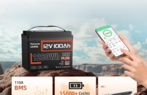 Новий король 12-вольтових акумуляторів 2025–2026: HumsiENK MAX PLUS LiFePO4 100Ah – 1280 Вт·год 15 000+... Новий король 12-вольтових акумуляторів 2025–2026: HumsiENK MAX PLUS LiFePO4 100Ah – 1280 Вт·год 15 000+ циклів і вага всього 11.8 кг