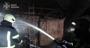 Поблизу Луцька через необережне куріння згоріла господарська споруда Поблизу-Луцька-через-необережне-куріння-згоріла-господарська-споруда