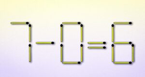 Треба перемістити 2 сірники, щоб рівність стала правильною: швидкий IQ-тест Треба-перемістити-2-сірники,-щоб-рівність-стала-правильною:-швидкий-iq-тест