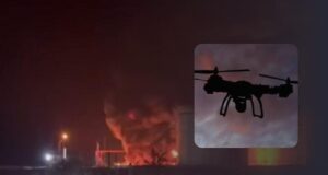 Дрони атакували порт у Темрюку: загорілись резервуари з паливом Дрони-атакували-порт-у-Темрюку:-загорілись-резервуари-з-паливом