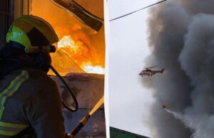 У Дніпрі після ракетної атаки РФ палають склади з шоколадом, ліками і шинами У-Дніпрі-після-ракетної-атаки-РФ-палають-склади-з-шоколадом,-ліками-і-шинами