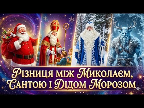 Ви все життя їх плутали! Шокуюча правда про зимових персонажів. (ВІДЕО) Ви все життя їх плутали! Шокуюча правда про зимових персонажів. (ВІДЕО)