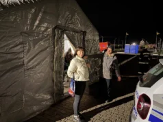 У Фастові залізничники розгорнули тимчасовий вокзал з ялинкою У Фастові залізничники розгорнули тимчасовий вокзал з ялинкою