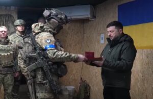 Зеленський відвідав воїнів 14 ОМБр у Куп’янську. ВІДЕО Зеленський-відвідав-воїнів-14-ОМБр-у-Куп’янську.-ВІДЕО