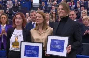 Європарламент вручив премію Сахарова ув'язненим журналістам із білорусі та Грузії Європарламент-вручив-премію-Сахарова-ув'язненим-журналістам-із-білорусі-та-Грузії