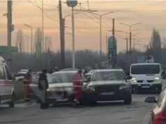 У Луцьку біля заводу «Кромберг» зіткнулись три автівки У-Луцьку-біля-заводу-«Кромберг»-зіткнулись-три-автівки